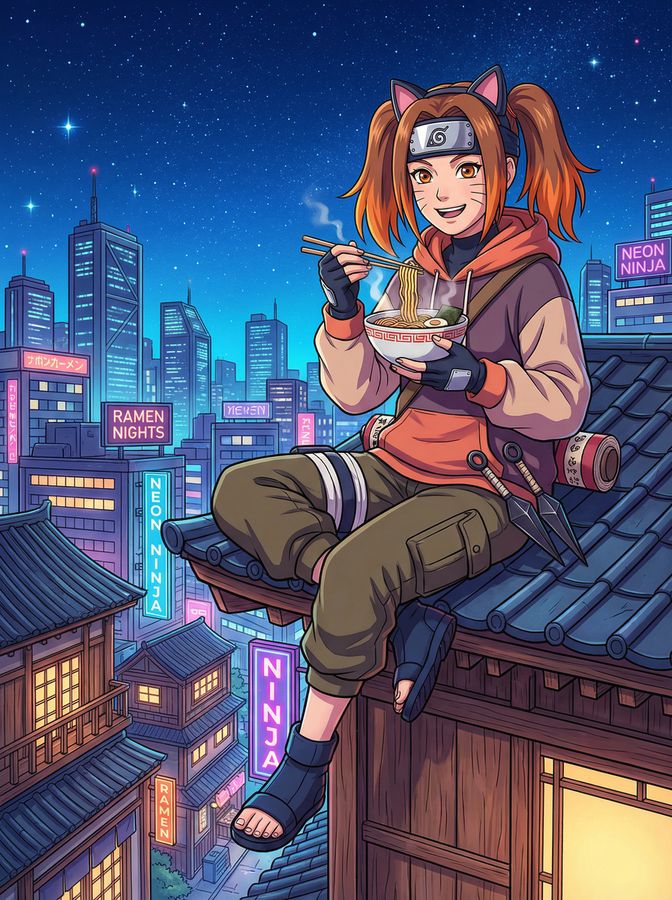 大象传媒动漫-猫耳忍者日常